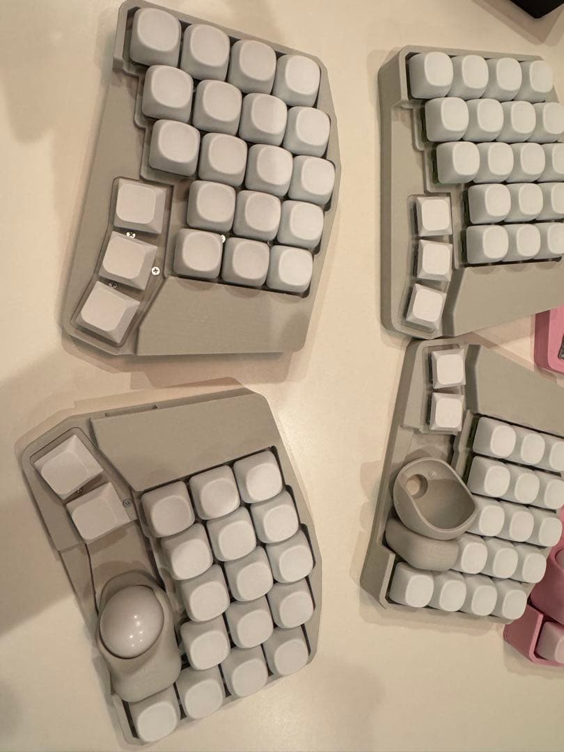 M*☆様 【新品】keyball39 マットボーンホワイト　完成品