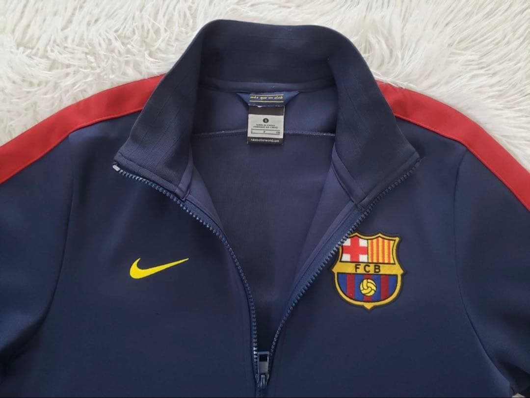 【美品】Nike FC Barcelona ジャケット ジャージ Sサイズ