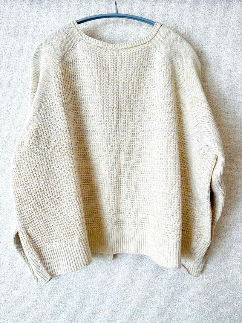 tamaki niime タマキニイメ玉木新雌コットン カーディガン　アイボリー