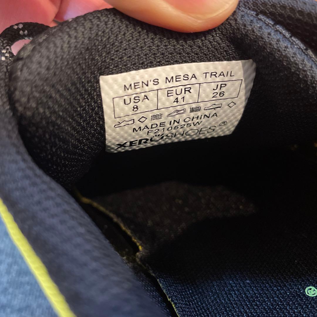  トレーニングシューズ イエロー/ブラック　26.0cm