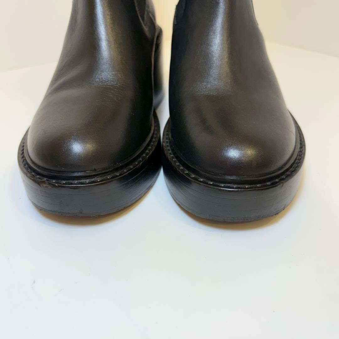 最終値下げ‼️COACH サイドゴアブーツ 高ヒール 23cm