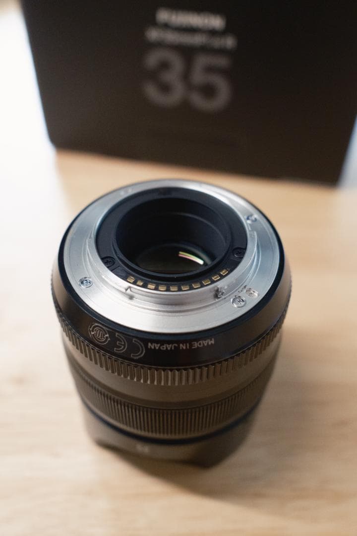 【良品】XF35mm F1.4 R 箱付 富士フイルム 単焦点レンズ