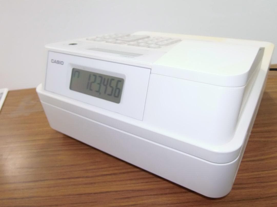 スマホと連携 CASIO SR-G3 インボイス対応 レジスター 250814