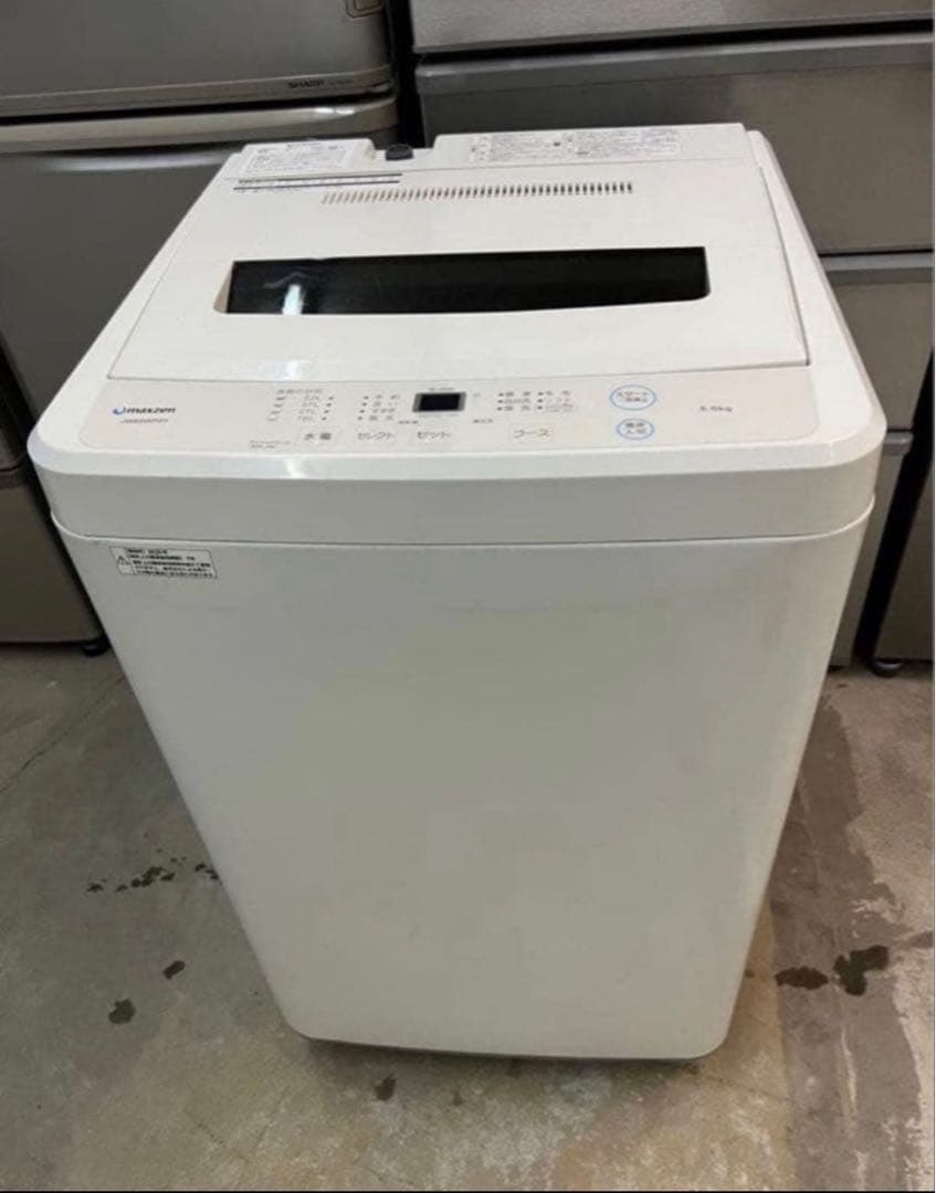 2020年式 6kg マックスゼン 洗濯機 JW60WP01