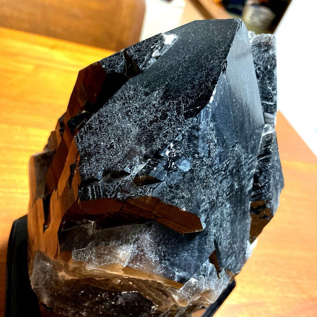 ブラジル産　巨大モリオンカテドラル　雲母付き　7.5キロ　希少　水晶