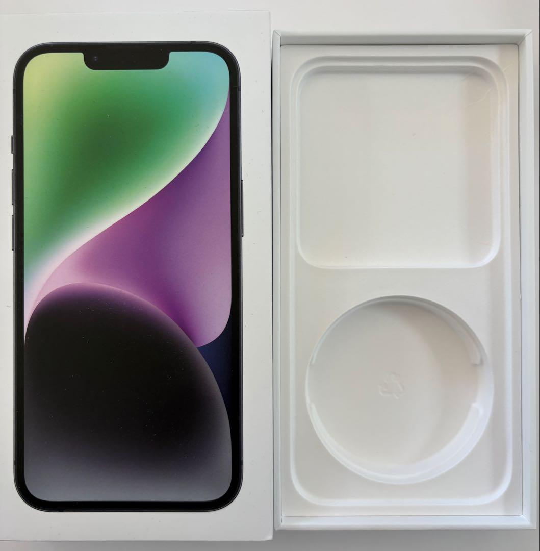 Apple iPhone 14 256GB ブラック 本体
