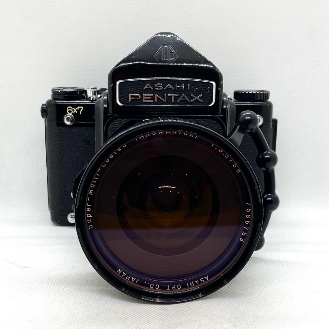 【C7044】PENTAX ペンタックス 6x7＋レンズセット フィルムカメラ