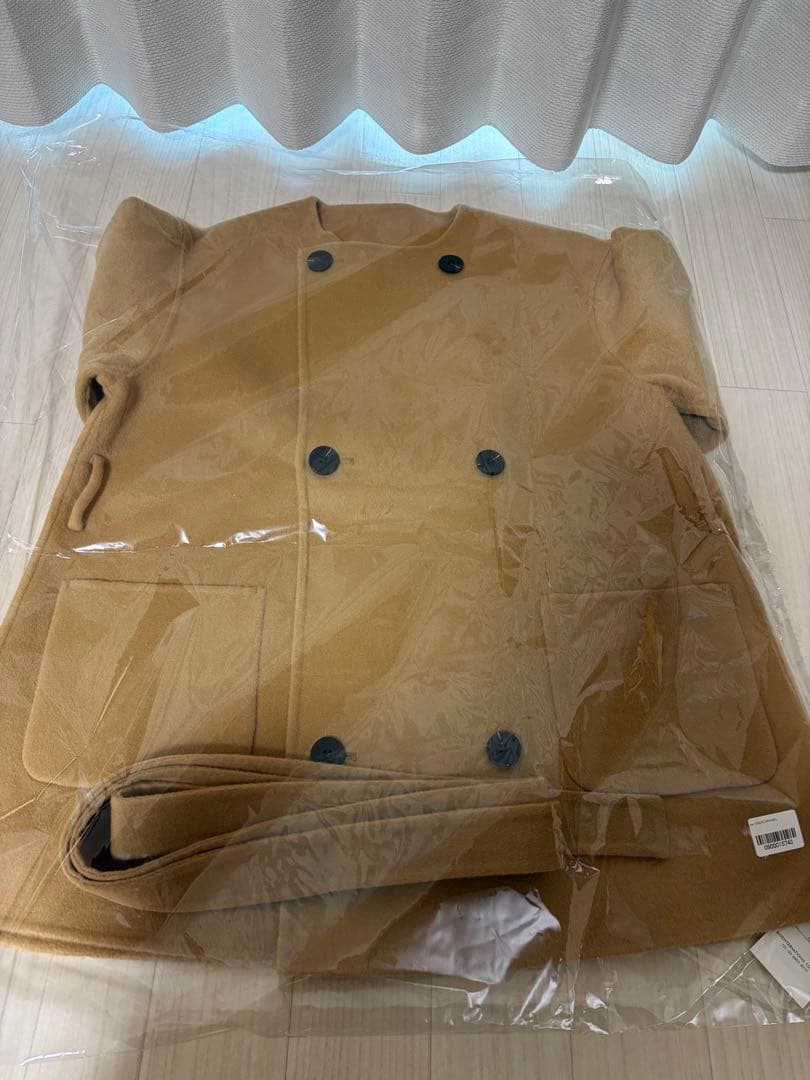 ノーカラー 2WAYリバーミドルコート　ベースメントオンライン