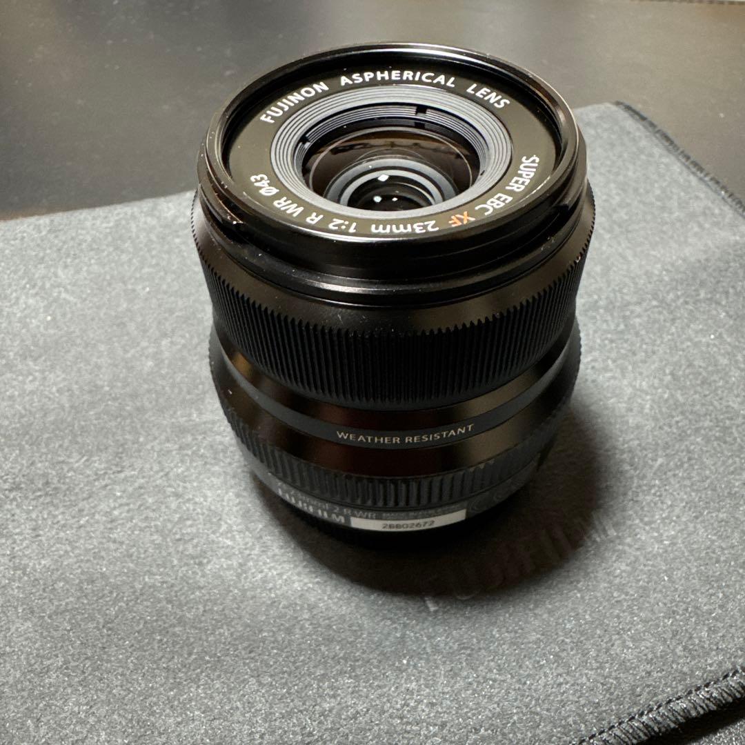 i*u様 フジフイルム XF23mm F2 R WR ブラック 富士フイルム