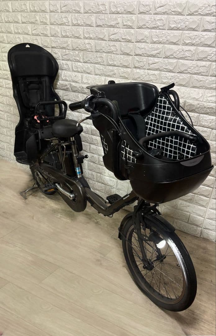 ✨新型バッテリー✨美品✨室内保管✨パナソニック ギュット子供乗せ電動自転車