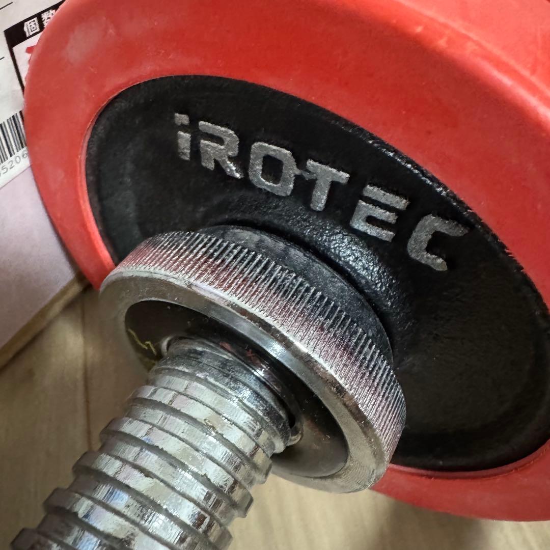 IROTEC(アイロテック)ラバー ダンベル60kgセット 30kg×2個