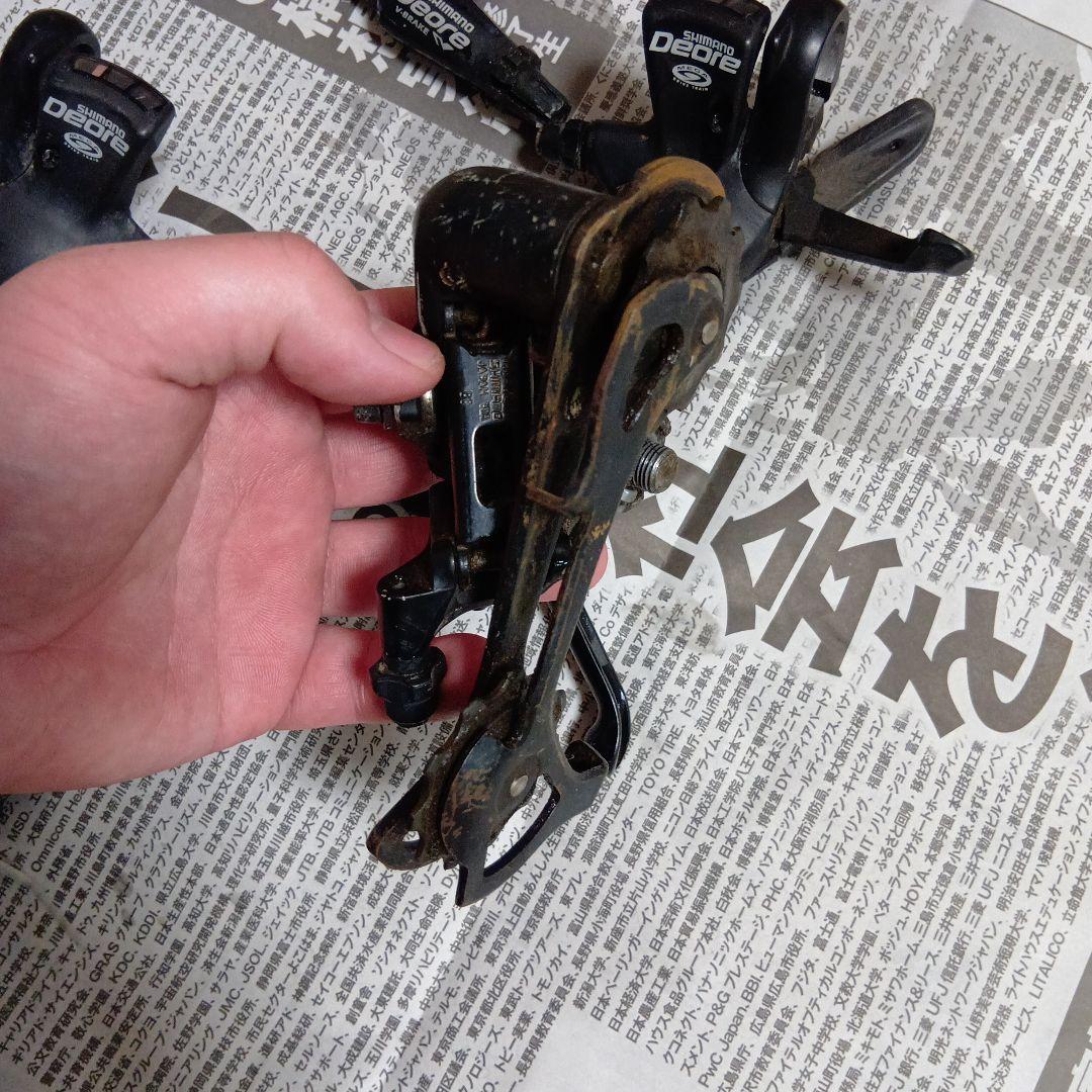 Shimano Deore 9速シフター・ディレイラーセット