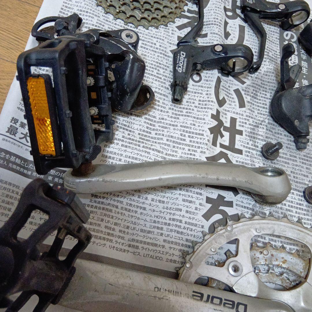 Shimano Deore 9速シフター・ディレイラーセット