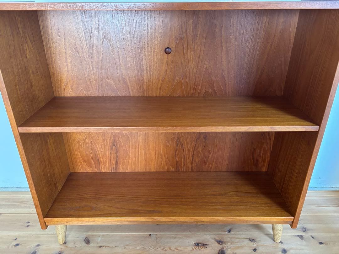 北欧ヴィンテージ　デンマーク　チーク　シェルフ