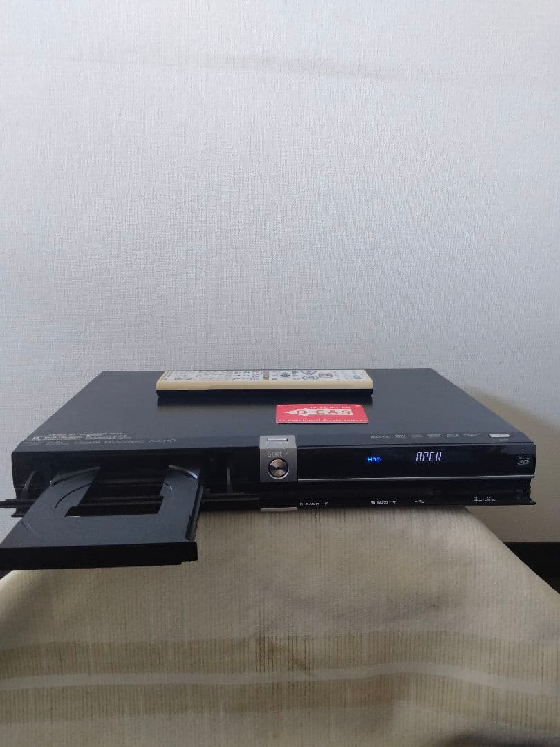 三菱real DVR-BZ350 正常動作品C＋純正リモコン＋Bcasカ―ド