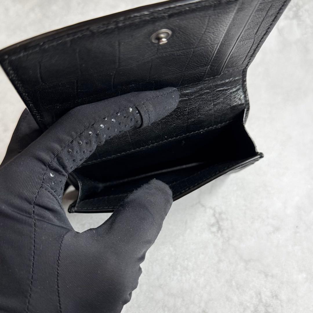 SAINT LAURENT サンローラン / カサンドラクロコカードホルダー