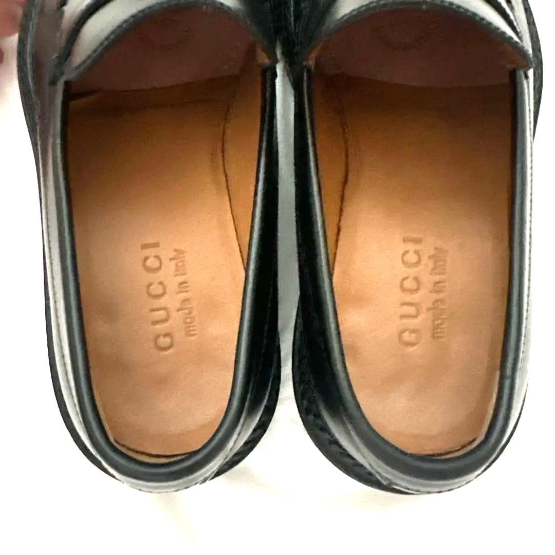 GUCCI グッチ　ローファー　ブラック　25cm