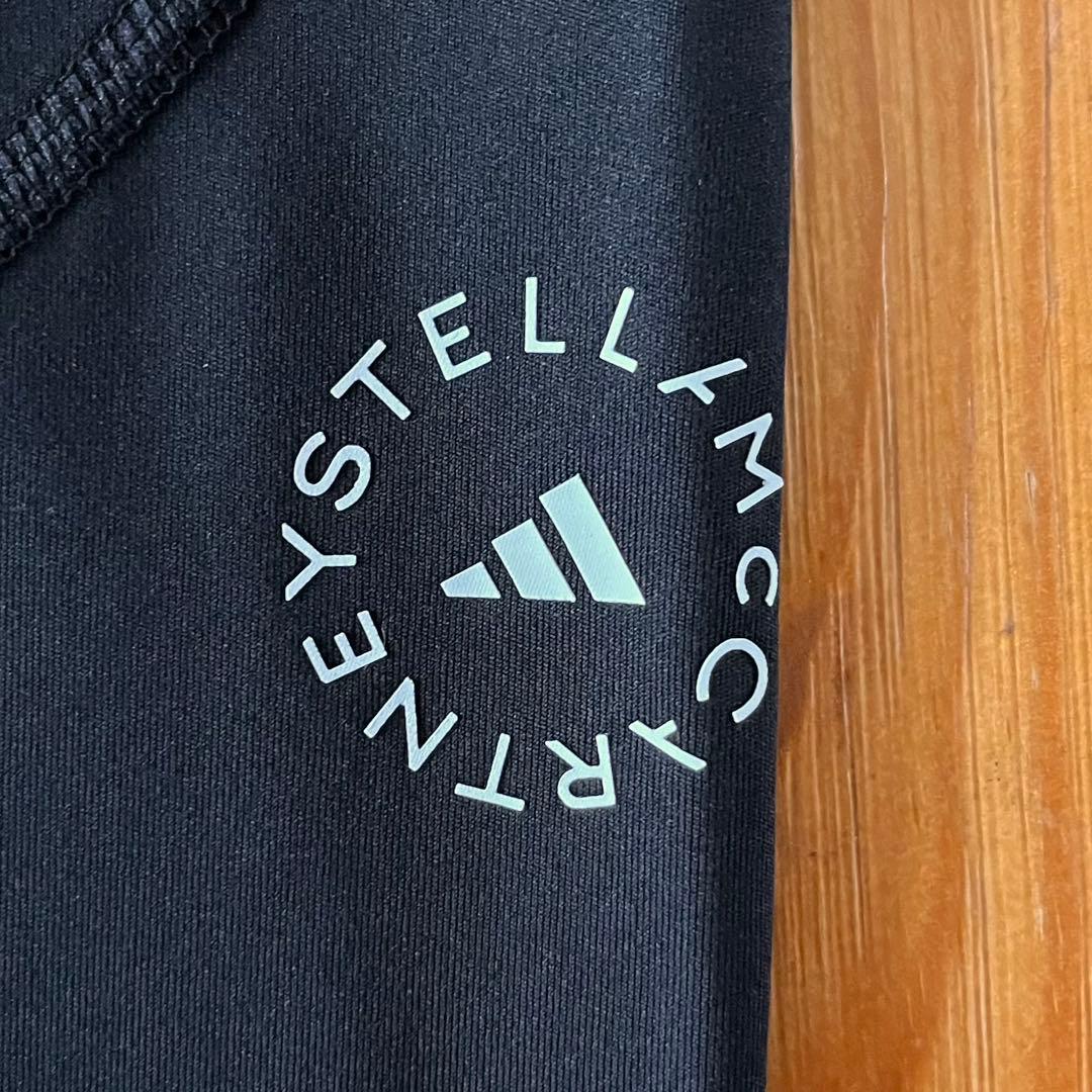 【未使用級】アディダス×ステラマッカートニー トレーニングタイツ 黒レギンス L