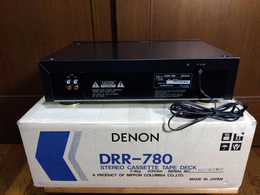DENON DRR-780 ステレオカセットデッキ