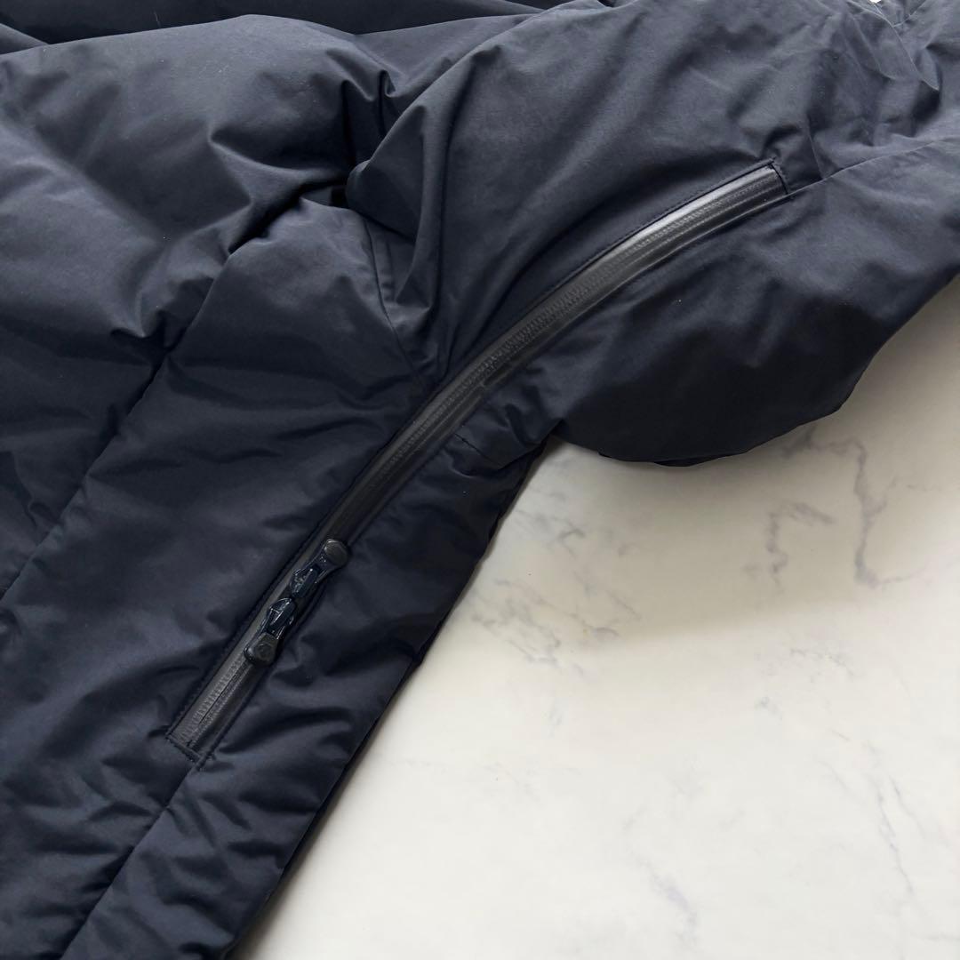 デサントオルテライン VECTOR ダウンジャケット ダークネイビー O