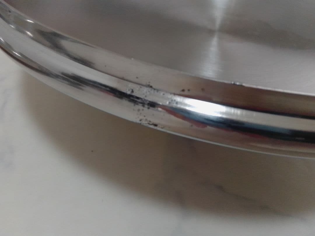 AMC グリドル 内径約24cm 浅鍋 両手鍋 IH不可