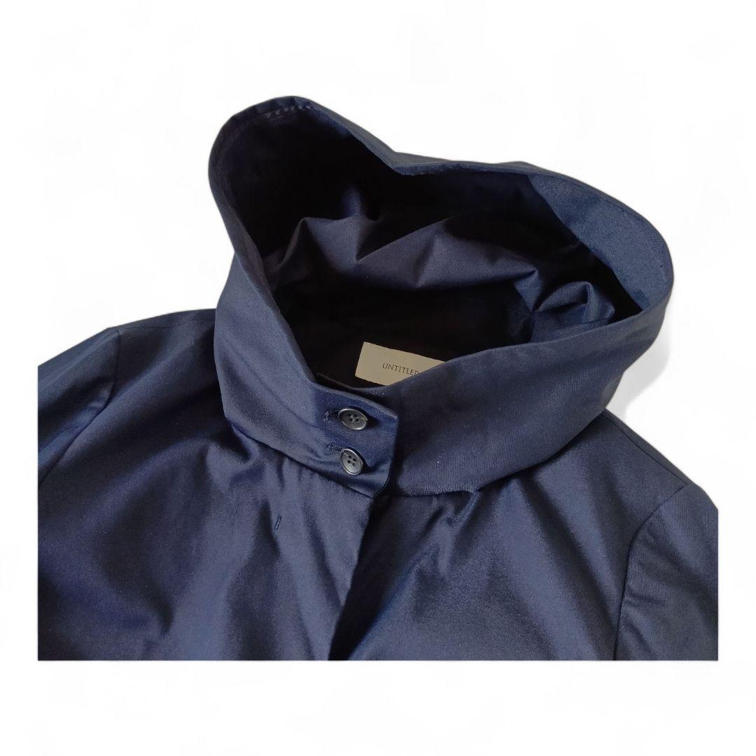 美品✩アンタイトル Thermore ライナー付 フーデットコート 撥水　L