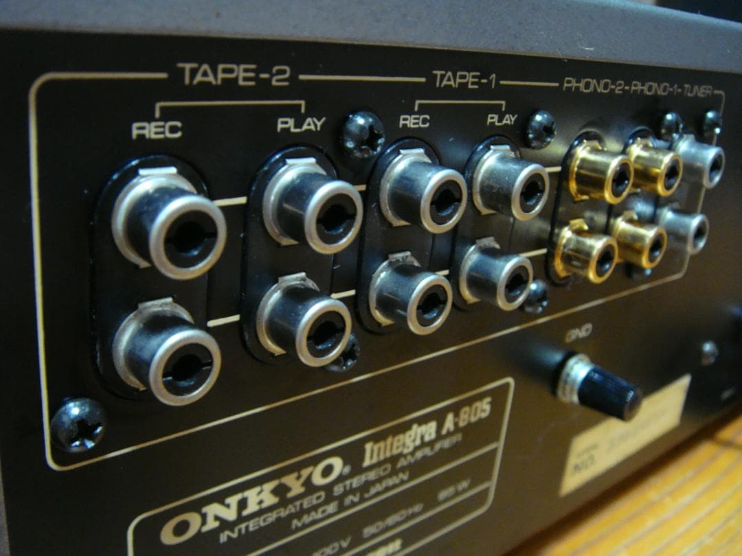希少 整備済 程度良 ONKYO オンキョー アンプ Integra A-805