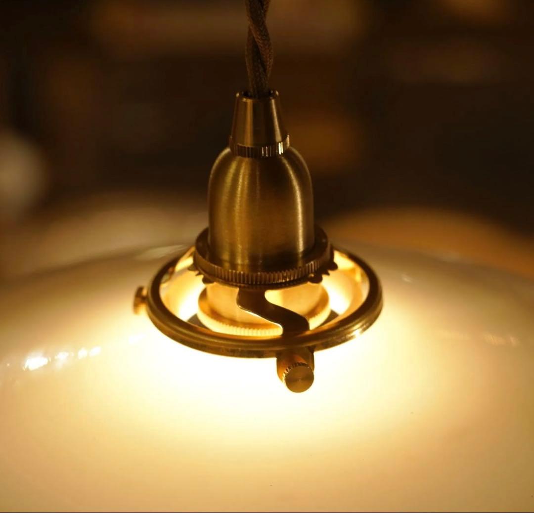 ミルクガラス｜ペンダントライト｜ビンテージ