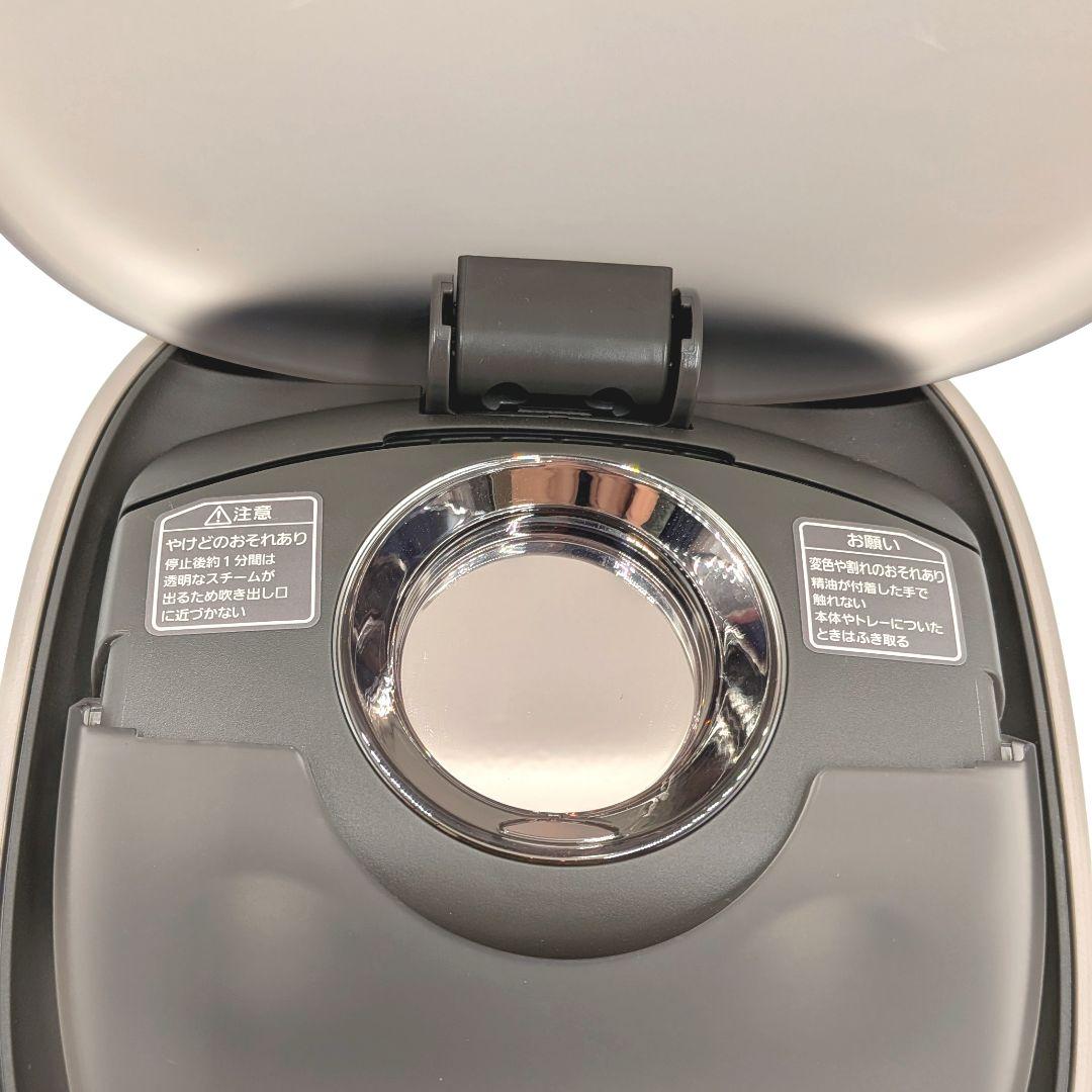 【極美品】Panasonic スチーマー ナノケア グレー 自宅 エステ 美顔器
