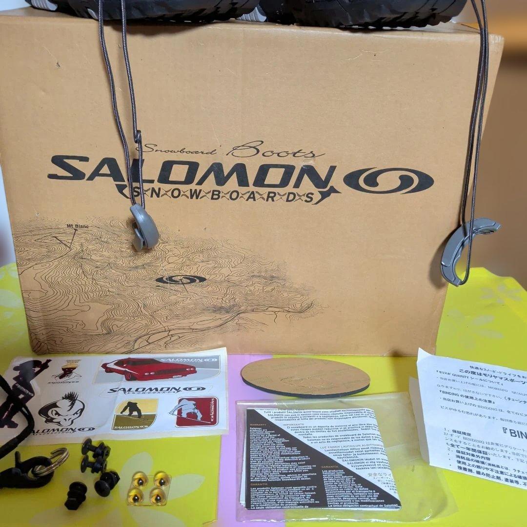 SALOMON スノーボードブーツ 付属品付き