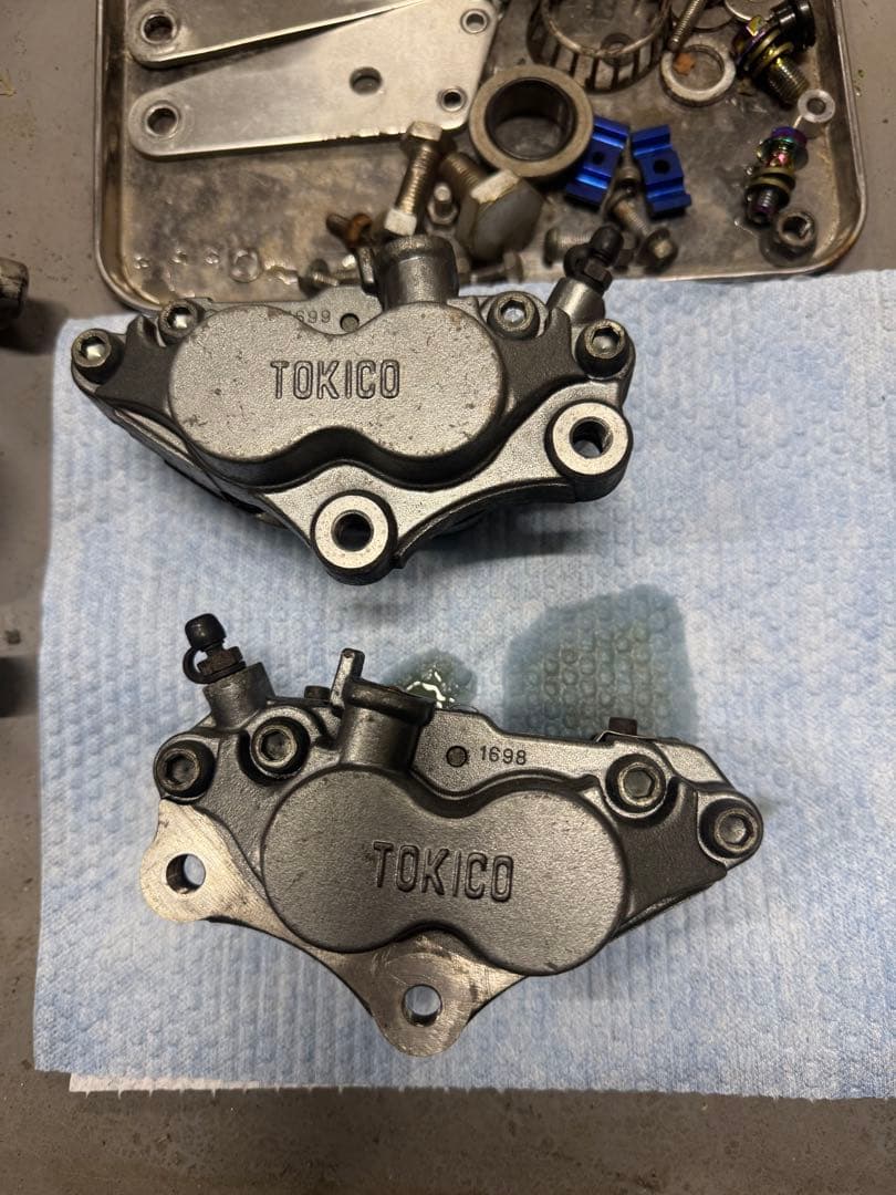 ZRX400 倒立フロントフォーク