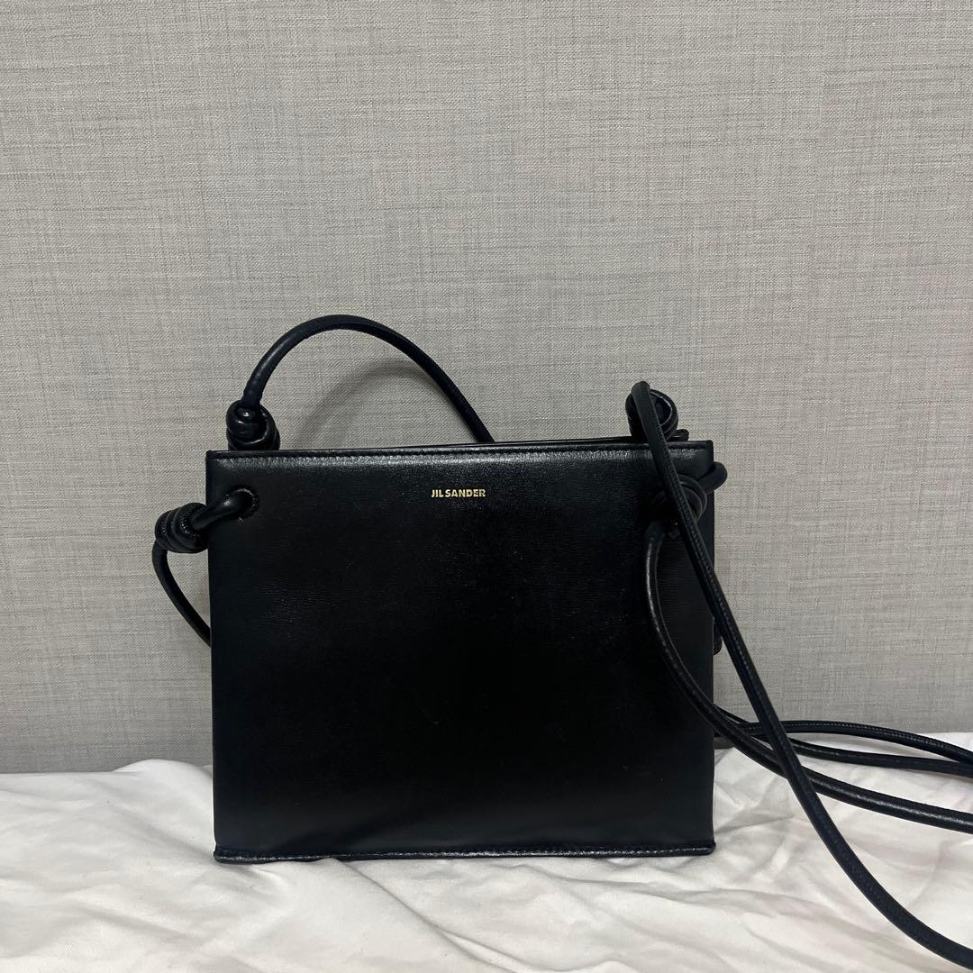 JIL SANDER ジルサンダー　ショルダーバッグ　黒