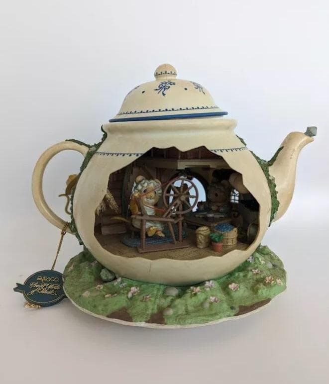 ENESCO エネスコ オルゴール Teapot ティーポット バンガロー