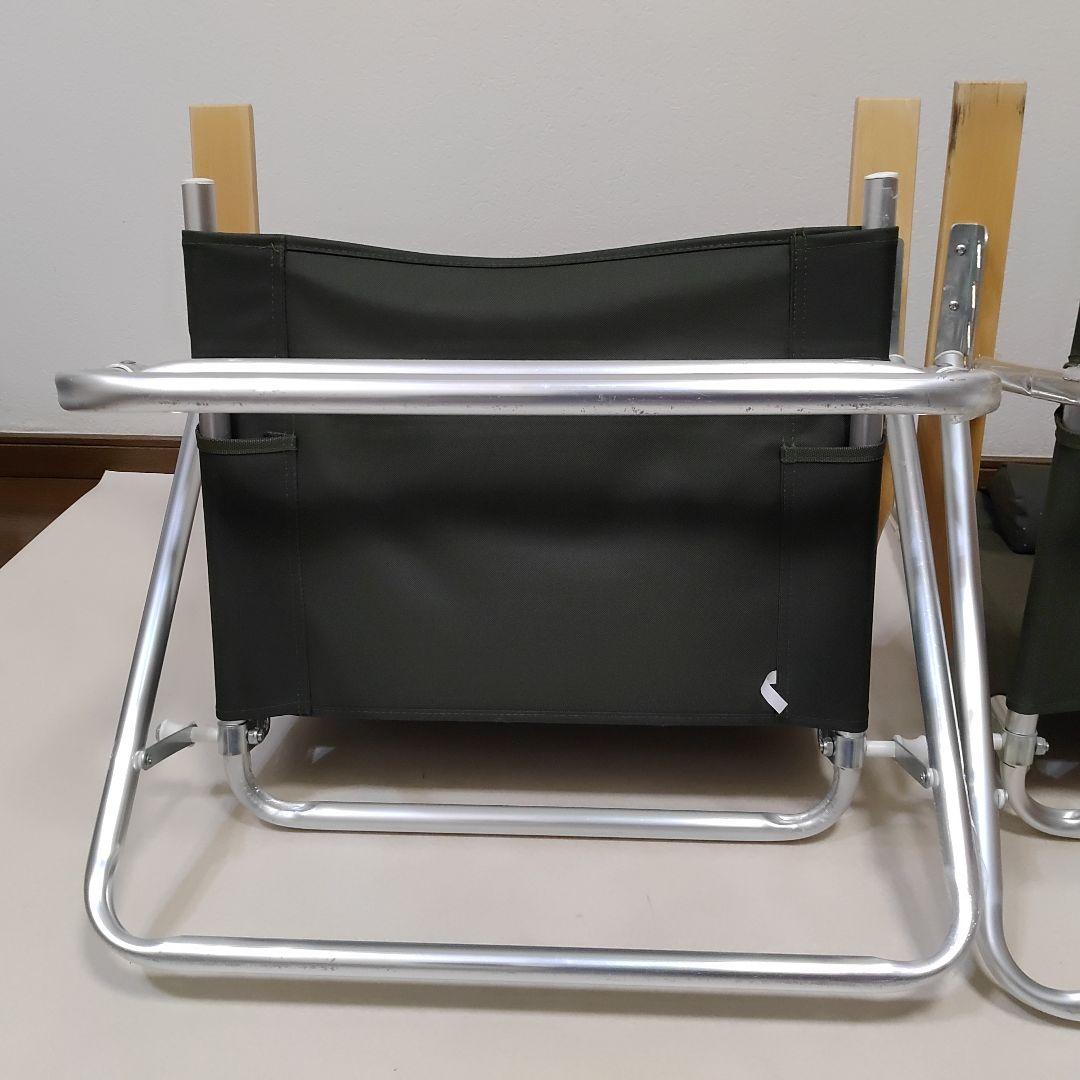 2脚セット Hilander 折りたたみリクライニングチェア ハイランダー