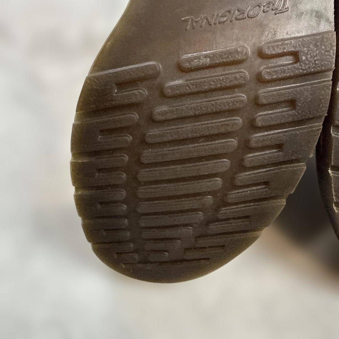 ドクターマーチン　レザーブーツ　ブラック　イングランド製　サイズ7 美品　紐なし