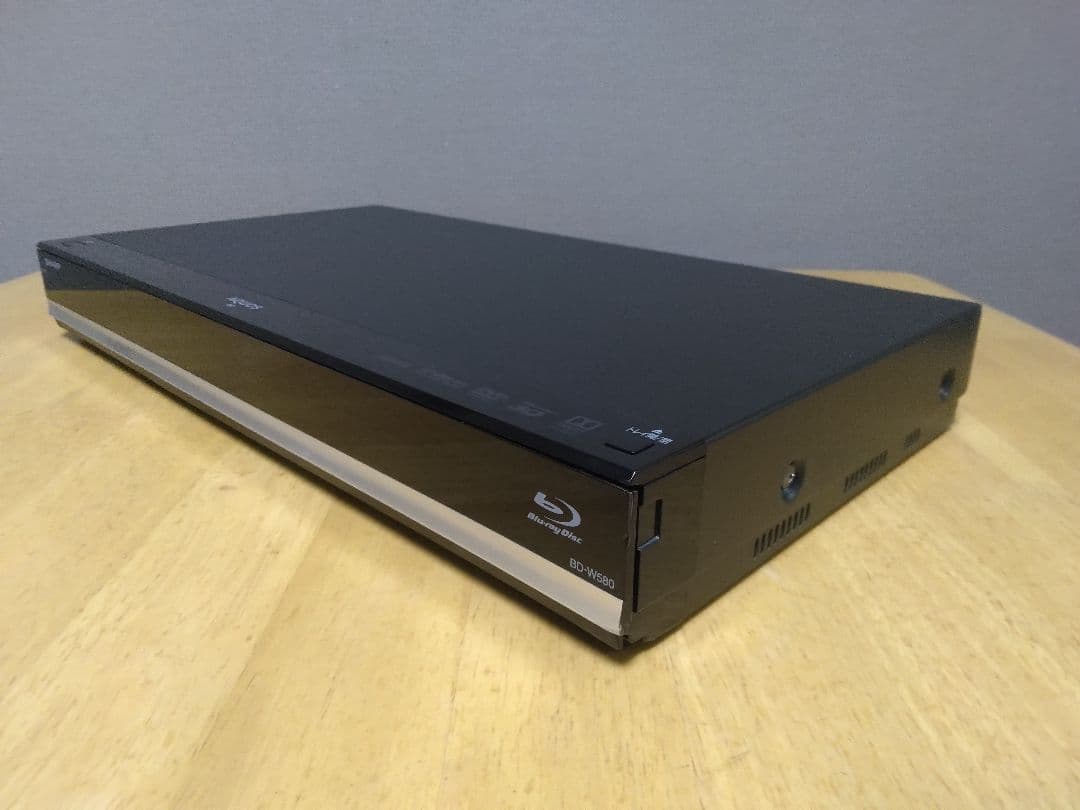 SHARP AQUOSブルーレイ BDーW580 2番組同時録画　保証付き