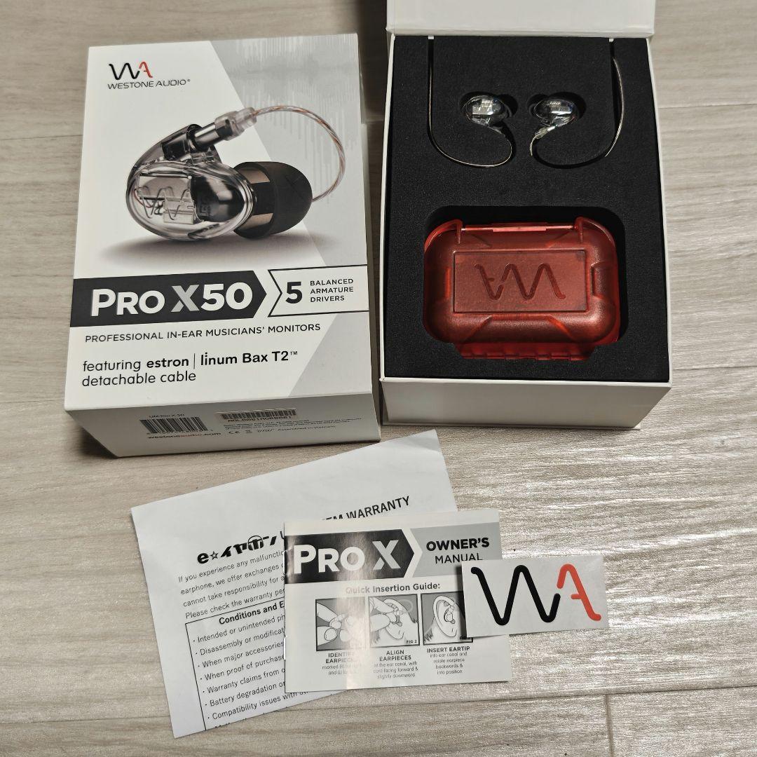 Westone Pro X50 イヤホン