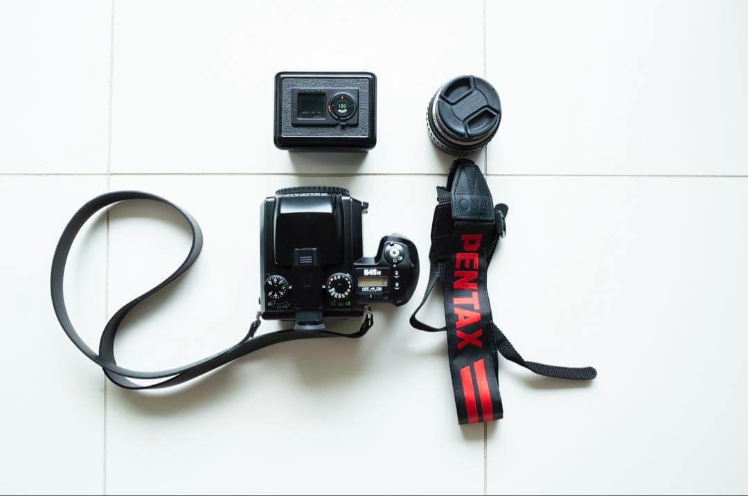 PENTAX 645N 75mmF2.8 120フィルムバック2個セット