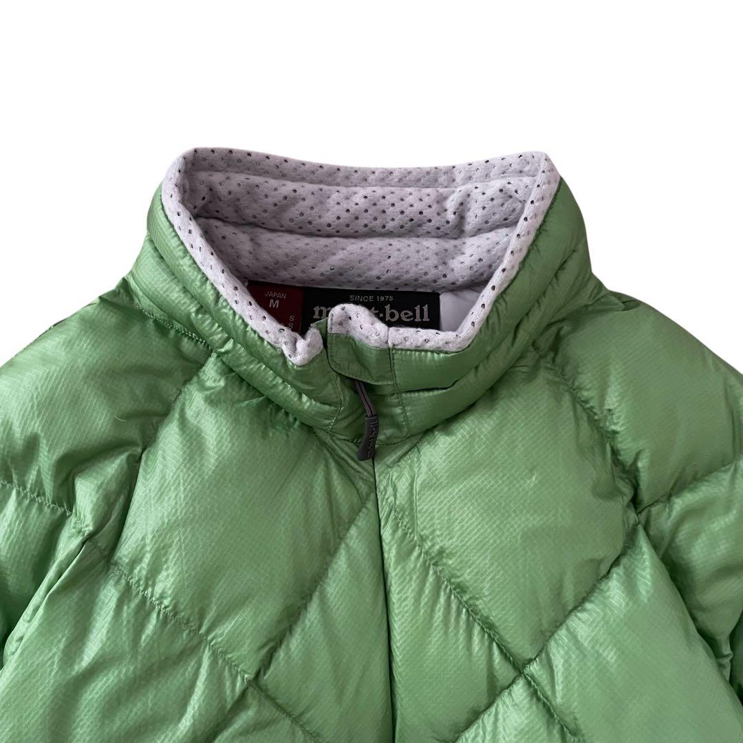 【美品】mont-bell モンベル ライトアルパイン ダウンジャケット GRN