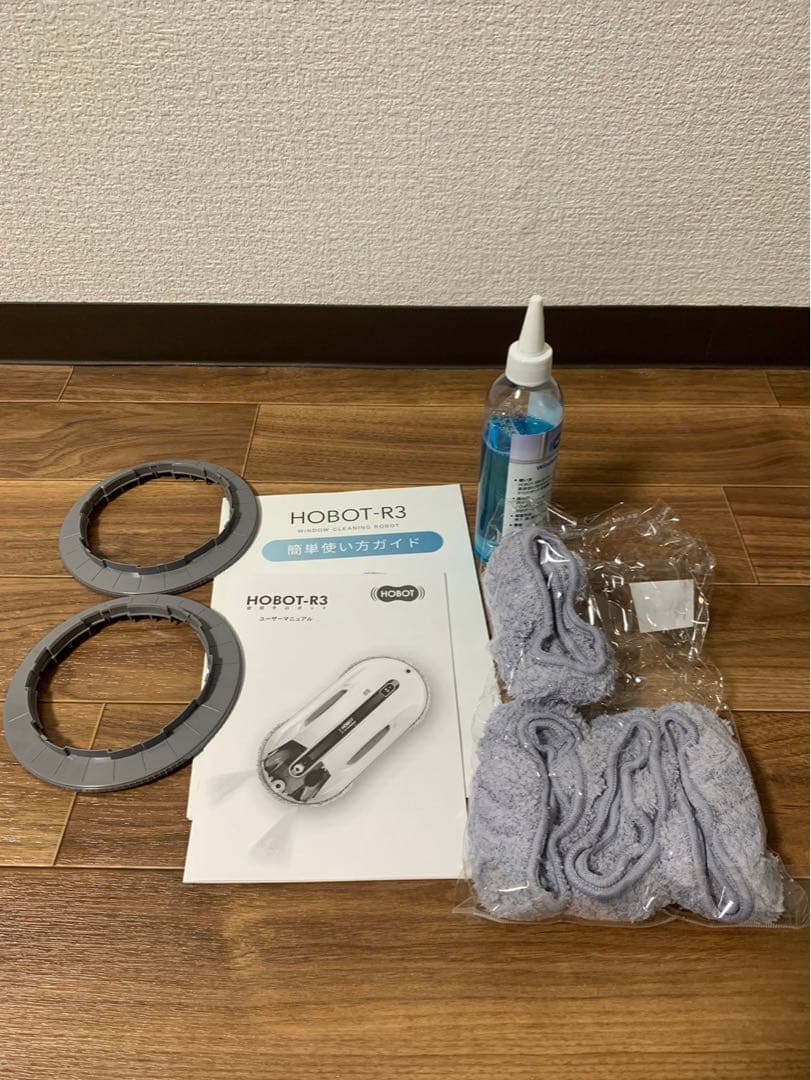HOBOT-R3 ホボット　窓拭きロボット AI搭載 ガラス 水拭き 乾拭き