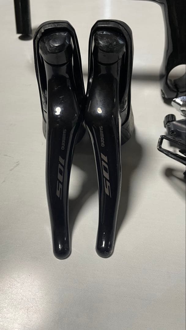 シマノ R7000 STI/R8000 FD RD/エアロカーボンハンドルセット