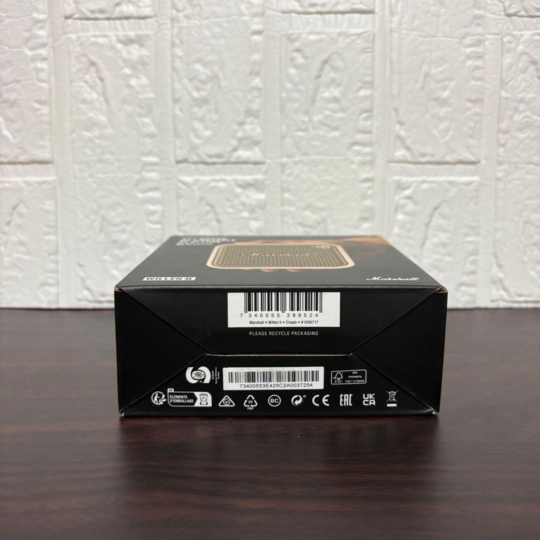 Marshall Willen Ⅱ クリーム Bluetoothスピーカー