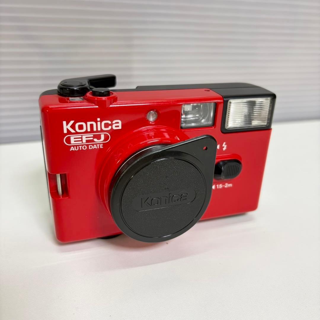 Konica コニカ フィルムカメラ EFJ AUTO DATE レトロ