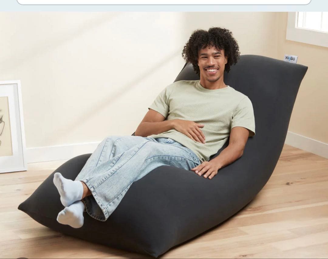 Yogibo Max ビーズクッション ダークグレー