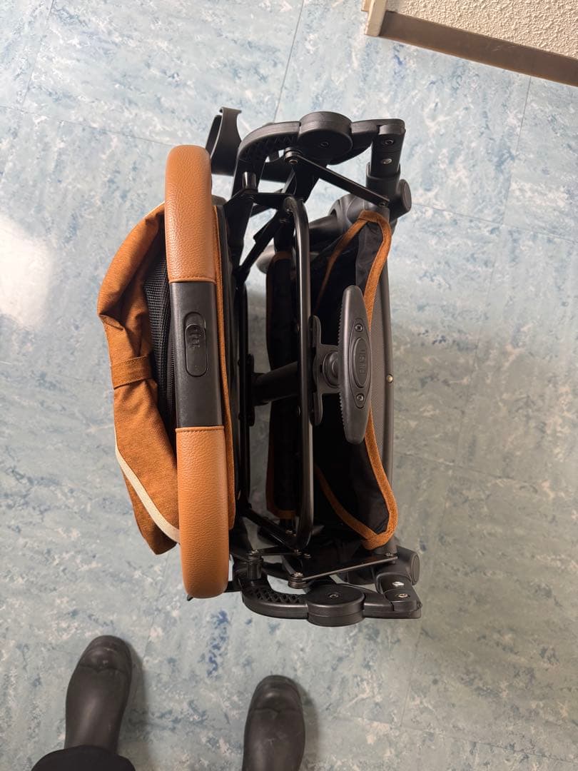 smooca　コンパクト ペットカート ライトブラウン