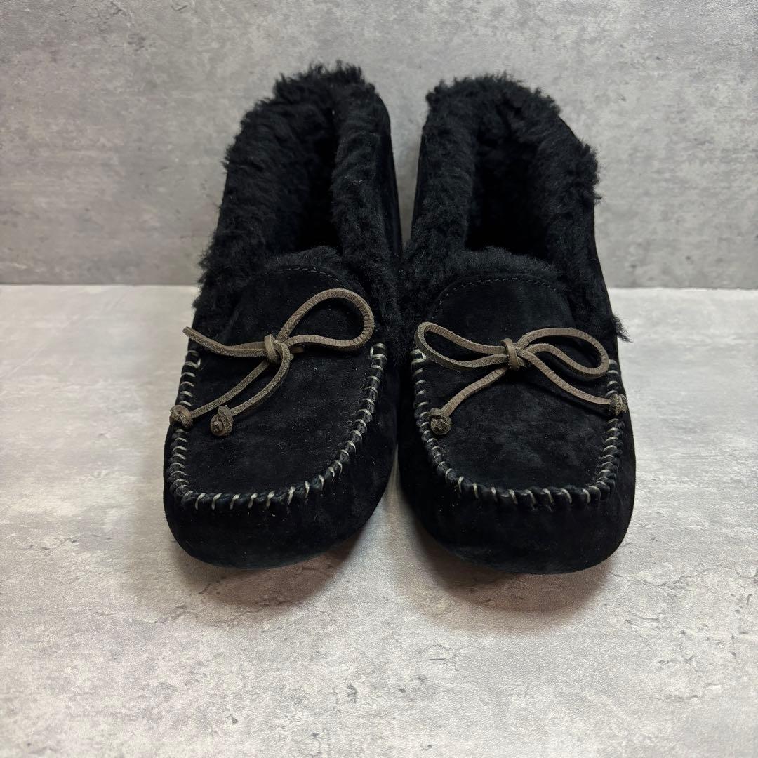 【美品】UGGアグ　ALENA アレーナ　ボアファーモカシン
