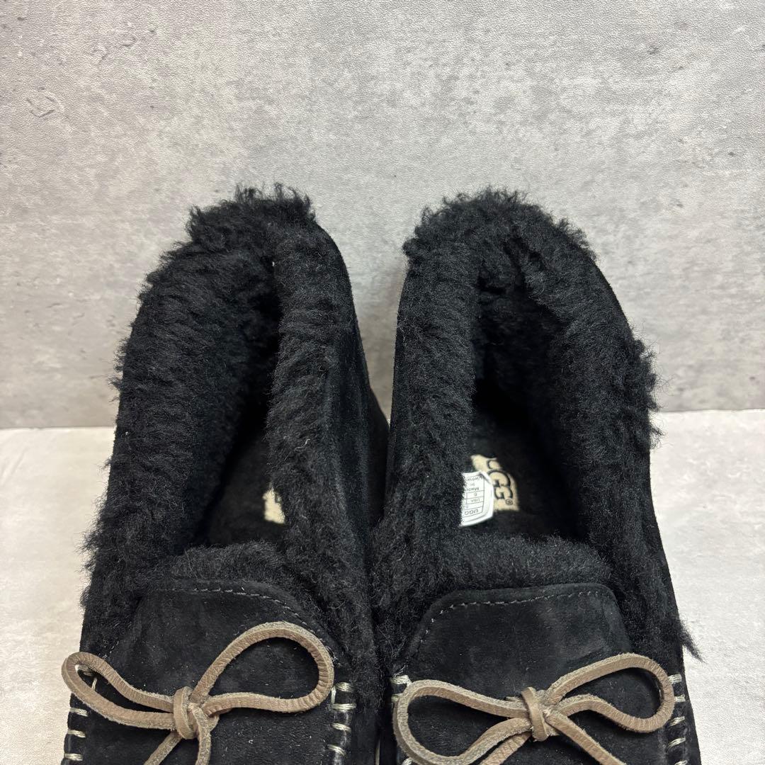 【美品】UGGアグ　ALENA アレーナ　ボアファーモカシン