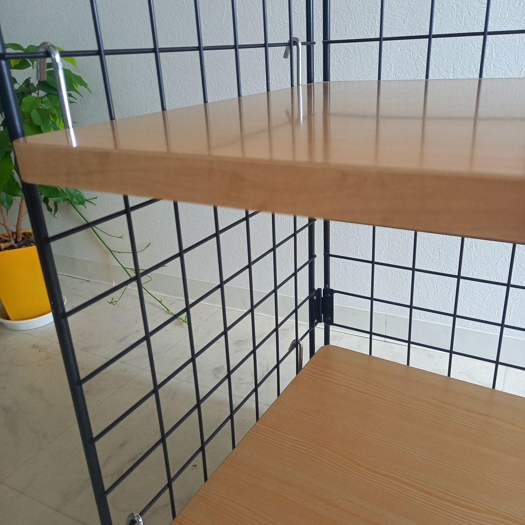 4段 ネットラック　木棚