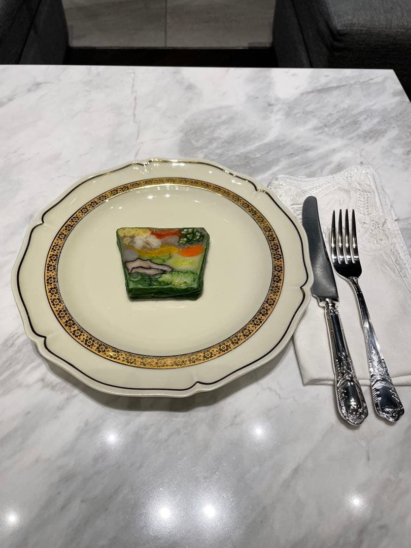 6点フランスアンティーク/ディナープレート/ゴールド/リモージュ