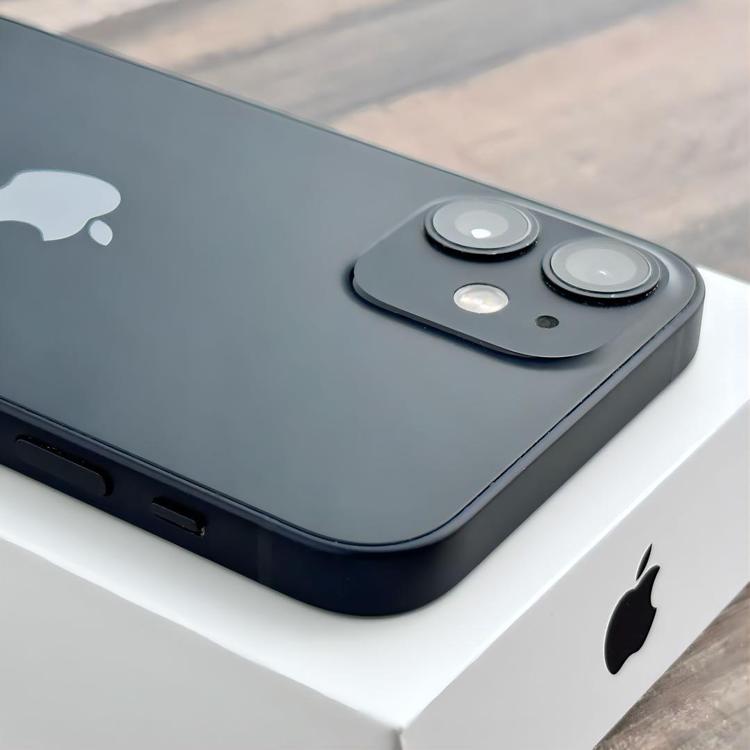 【美品☆】iPhone12mini 本体 Black 128GB SIMフリー